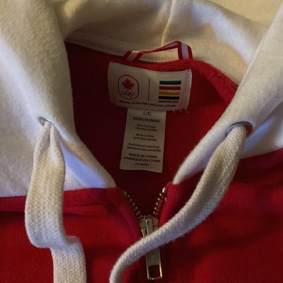 Hudson’s Bay Full Zip Up Hoodie L - Picture 2 of 3